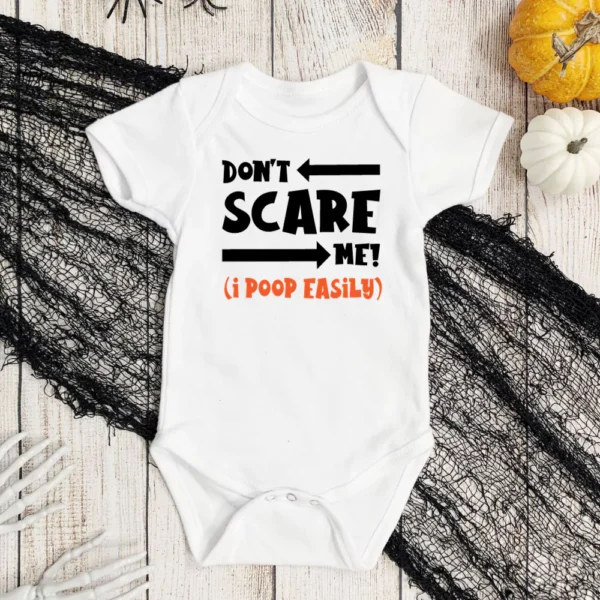 Don't Scare Me (I Poop Easily) Halloween Vest