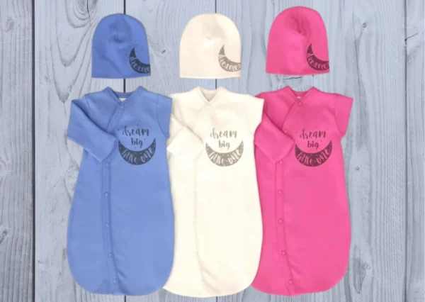 Dream Big Sleep Sack & Beanie Set