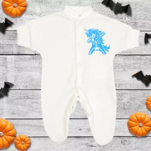 Halloween Dabbing Unicorn Micro Premature Sleepsuit