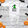 My First Halloween Frankenstein Envelope Neck Sleepsuit - Image 2