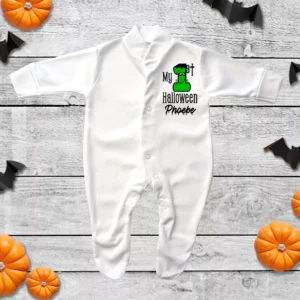 My First Halloween Frankenstein Sleepsuit