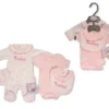 Premature Baby Girls Cuddles 4 Piece Gift Set