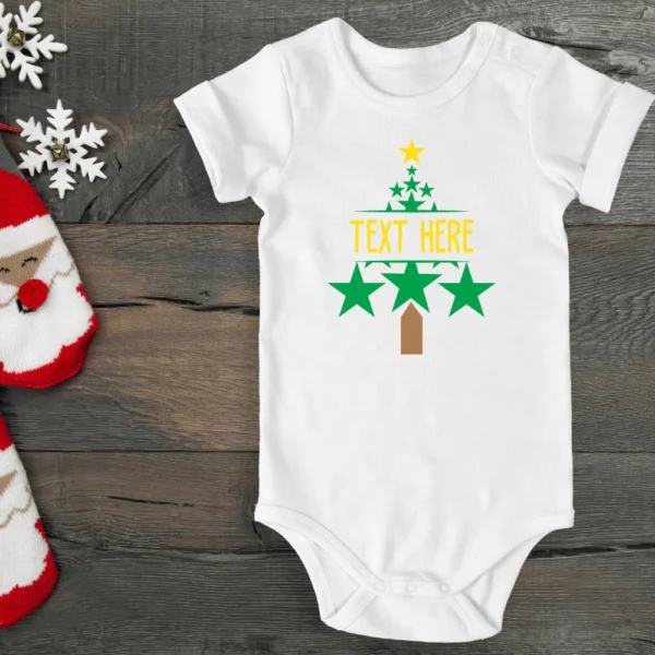 Personalised Christmas Tree Vest