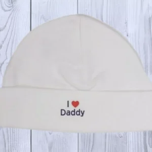 Premature I love Daddy White Hat