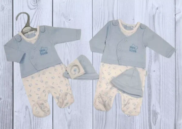 Premature Little Love Blue 2pc Set