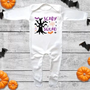 Scary Squad Envelope Neck Sleepsuit