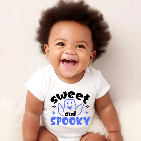 Sweet And Spooky Baby Vest