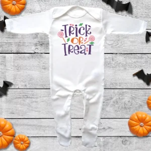 Trick Or Treat Envelope Neck Sleepsuit