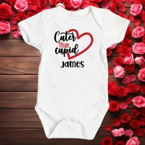 Cuter Than Cupid Heart Valentine Vest