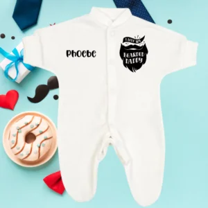 Micro Premature I Love My Bearded Daddy Sleepsuit