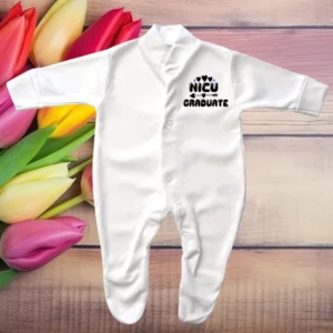 NICU Graduate Hearts Sleepsuit