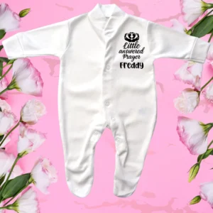 Premature Baby Little Answered Prayer Sleepsuit