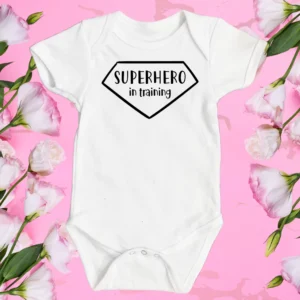 Premature Baby Superhero In Training Vest