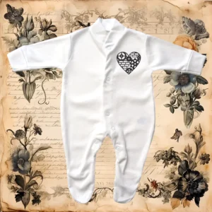 Steampunk Heart Sleepsuit