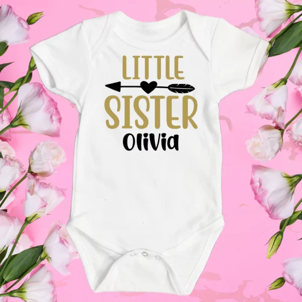 Tiny Baby Little Sister Arrow Vest