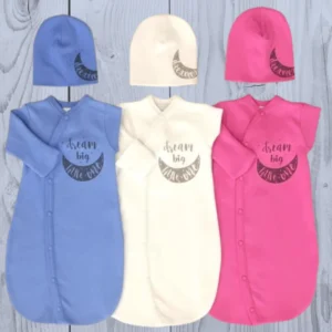 Dream Big Sleep Sack & Beanie Set