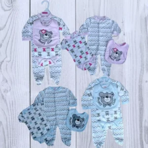 Beary Cute Sleepsuit (3 piece set)