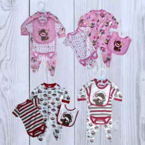 Monkey 3 piece Sleepsuit Set