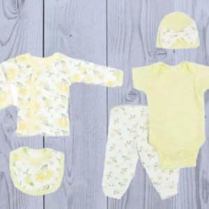 Yellow flower 5pc set